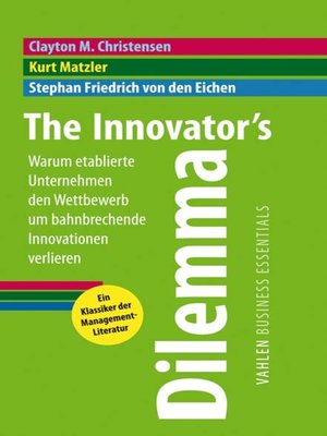 cover image of The Innovator's Dilemma